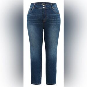 NWT BloomChic Blue Straight Leg Jeans